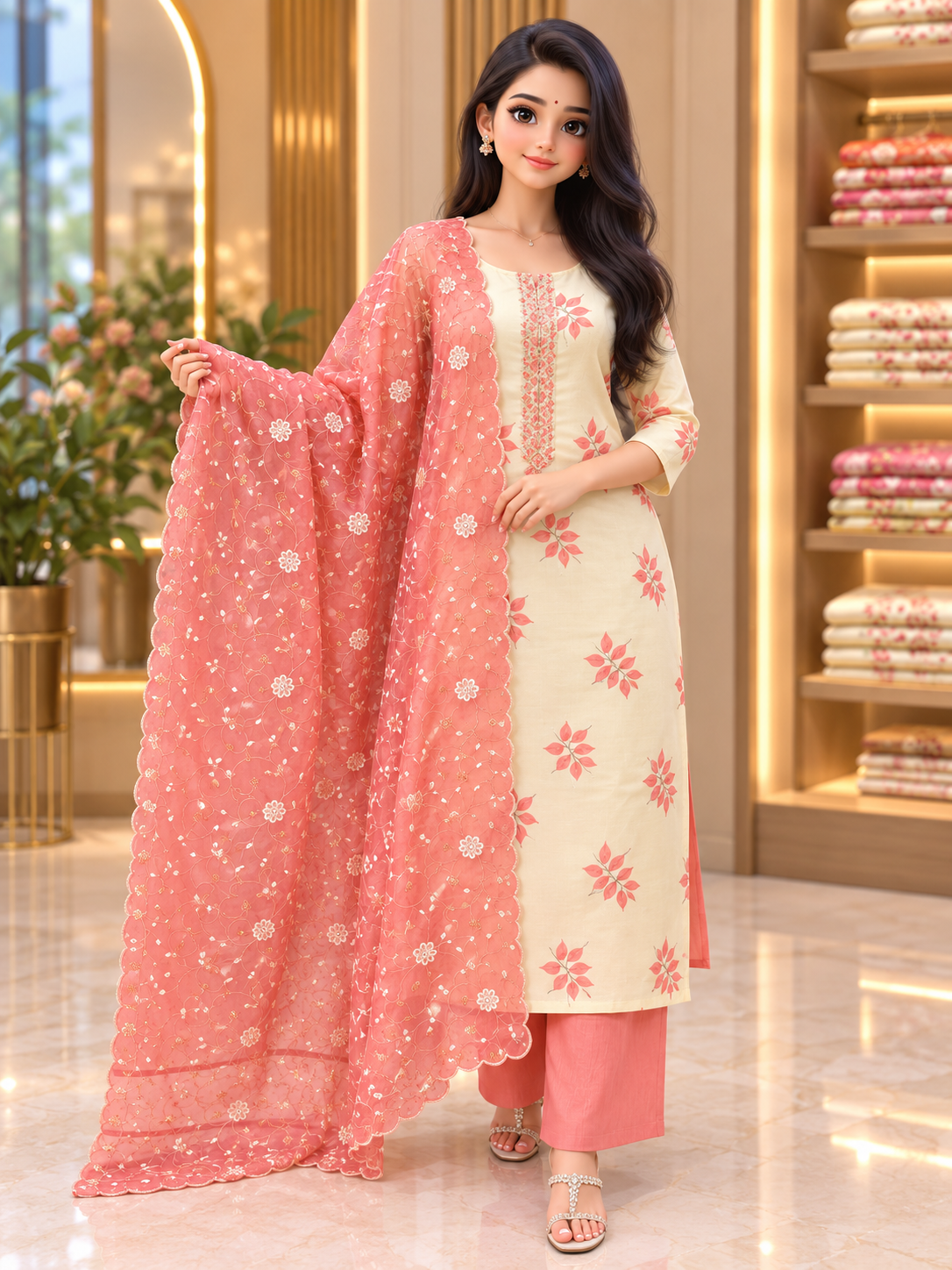 Ethnic Salwar Set (13262)