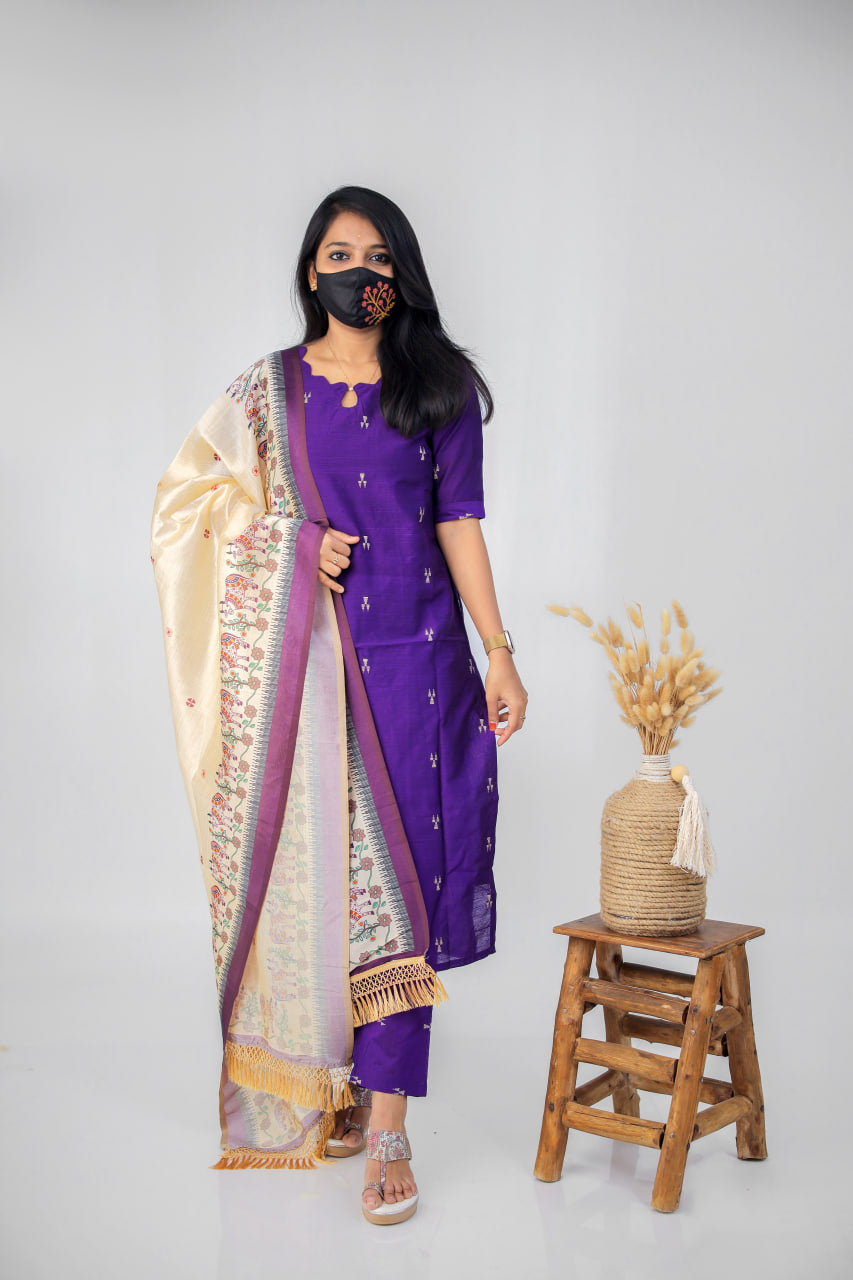 Pongal Festive Sale - Salwar Set(8421)