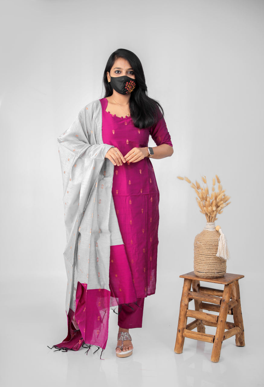 Pongal Festive Sale - Salwar Set(8366)