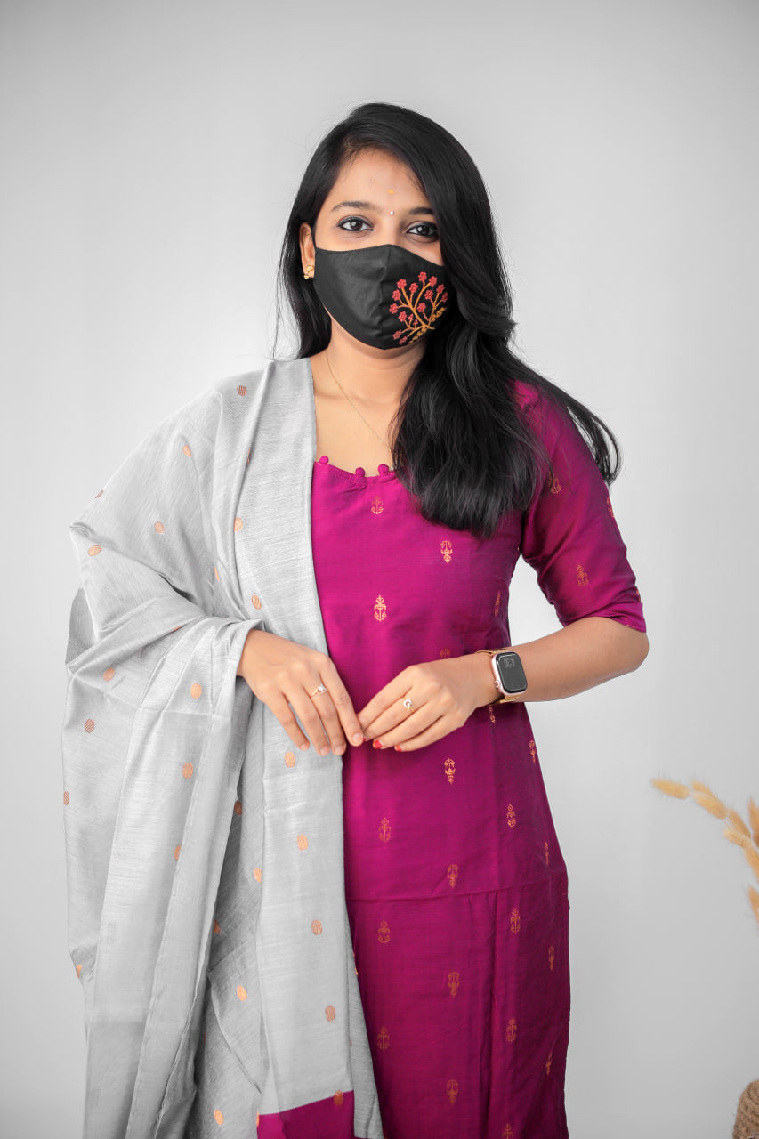 Pongal Festive Sale - Salwar Set(8366)