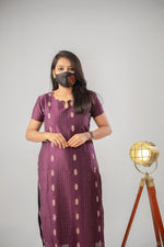 Ethnic Cord set (pant & top) (8666)c