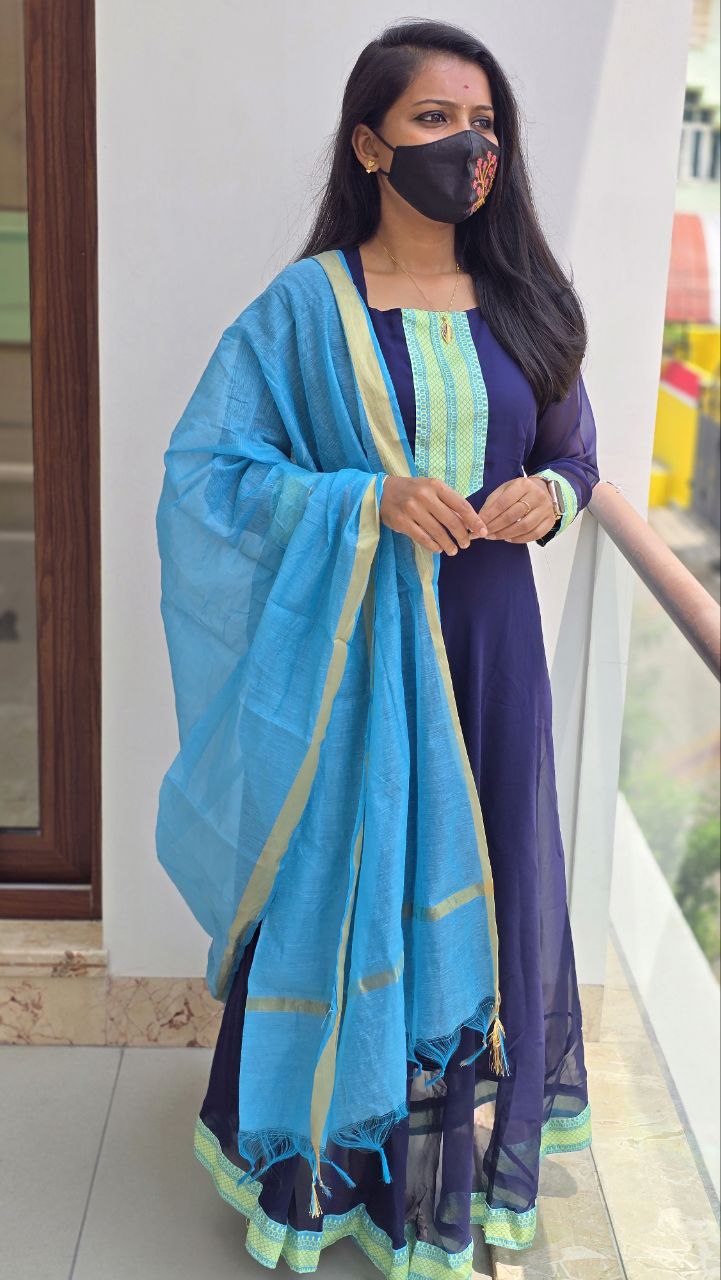 Office wear Kurti ( 4849)(C)