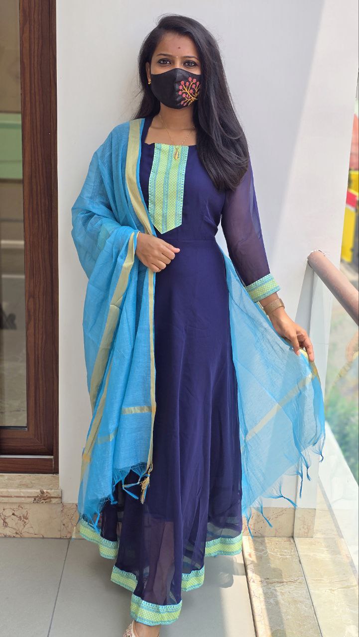 Office wear Kurti ( 4849)(C)