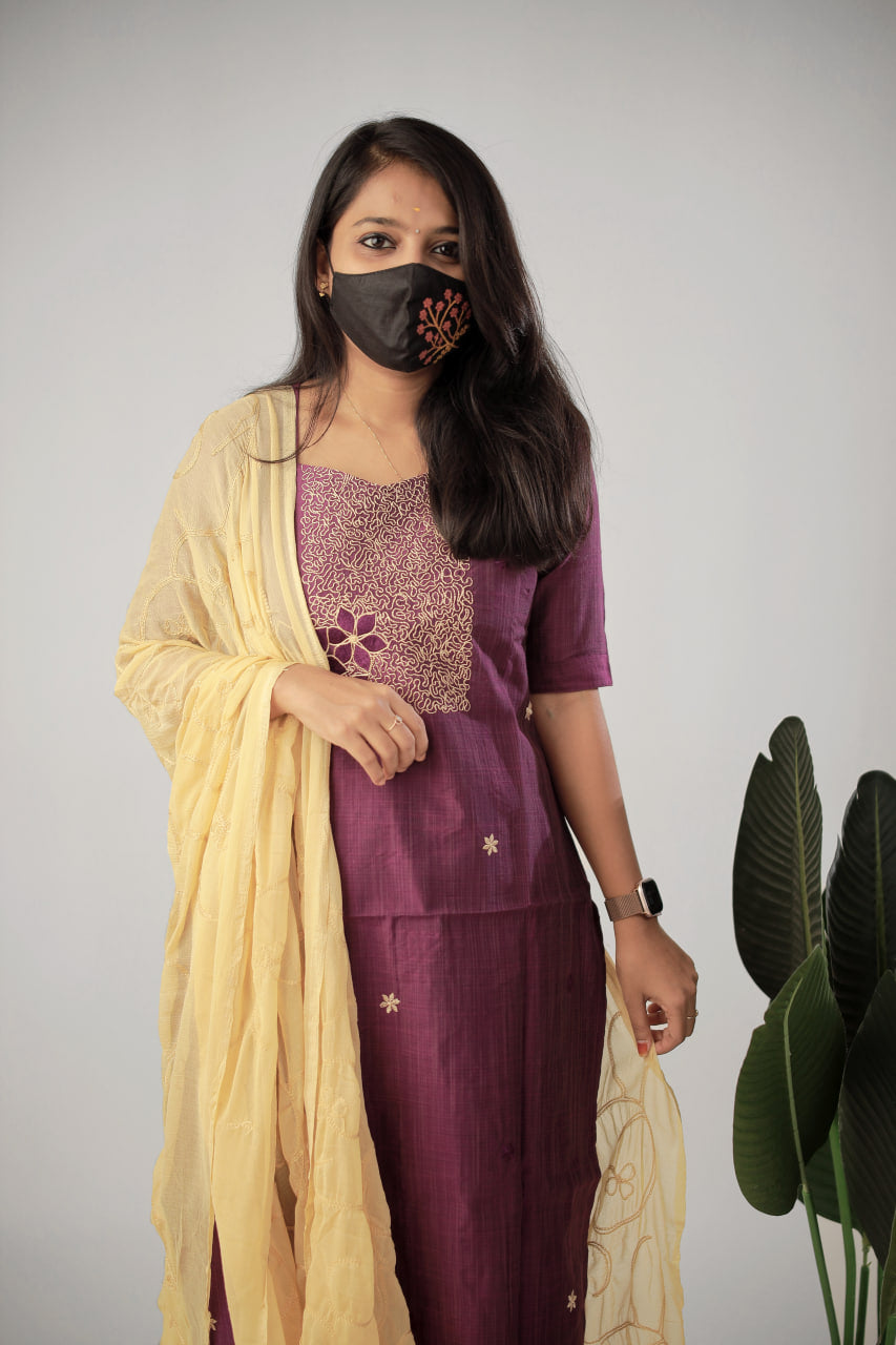 Pongal Festive Sale-Salwar set(9027)