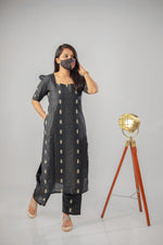 Ethnic Cord set (pant & top)(8663)c