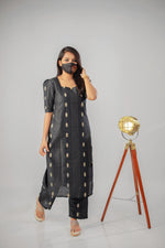 Ethnic Cord set (pant & top)(8663)c