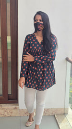 Peplum top (11176)