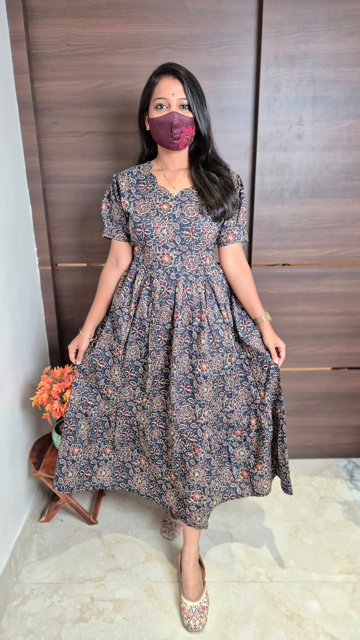 Western wear frock(11524)