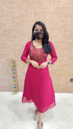 Festive Sale-Handwork kurti (9609)