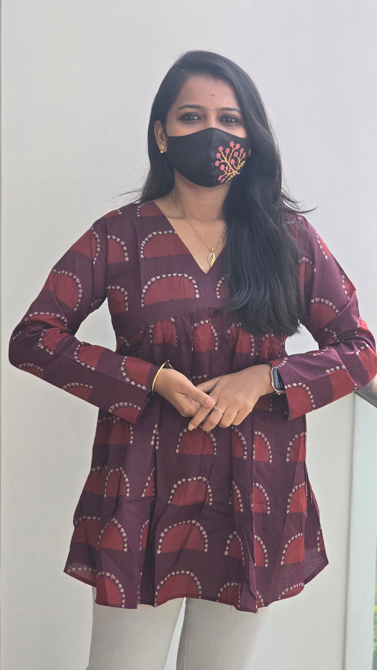 Peplum top (11178)