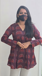 Peplum top (11178)