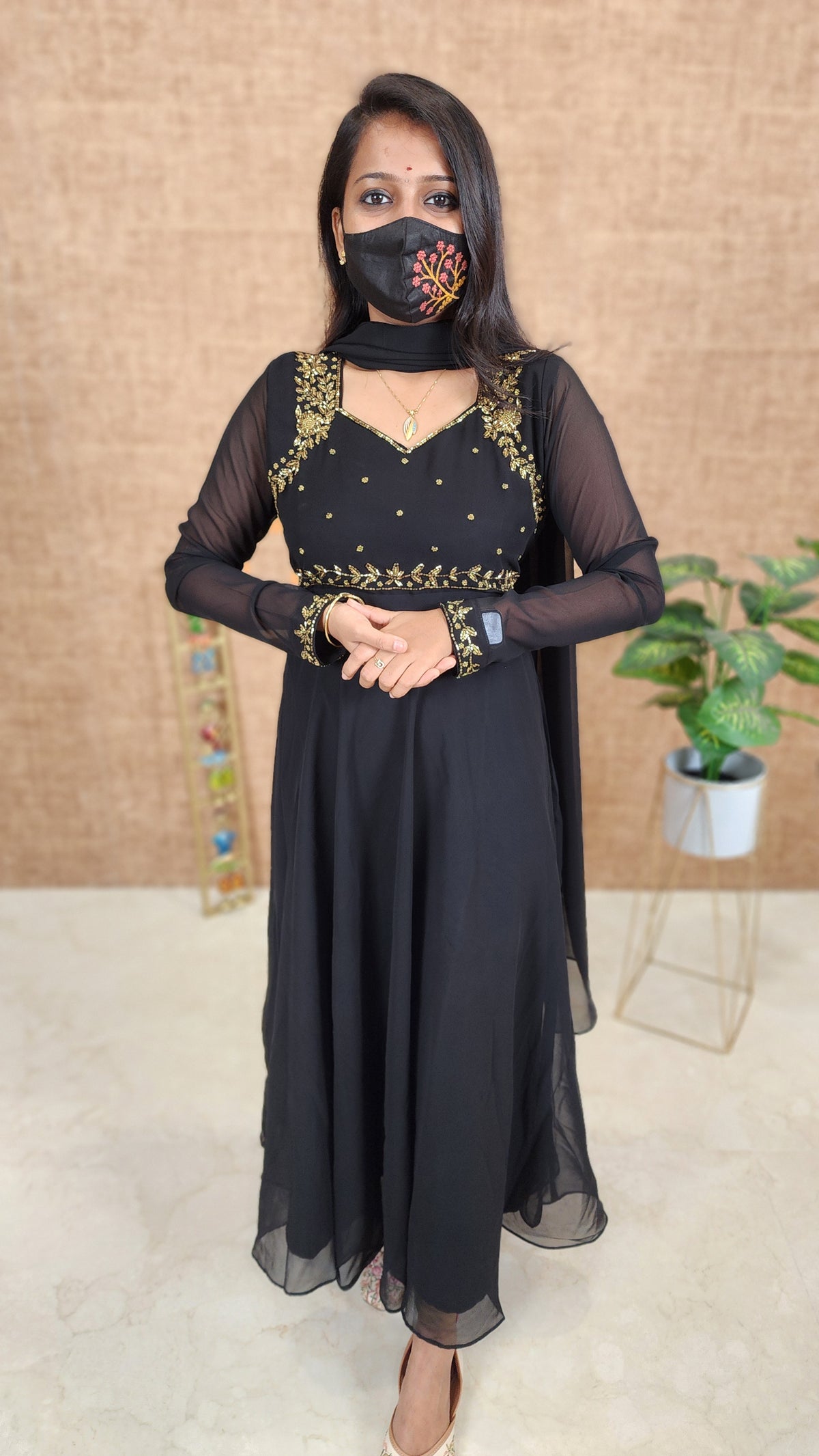 Salwar Set (Kurti+Dupatta) (9970)