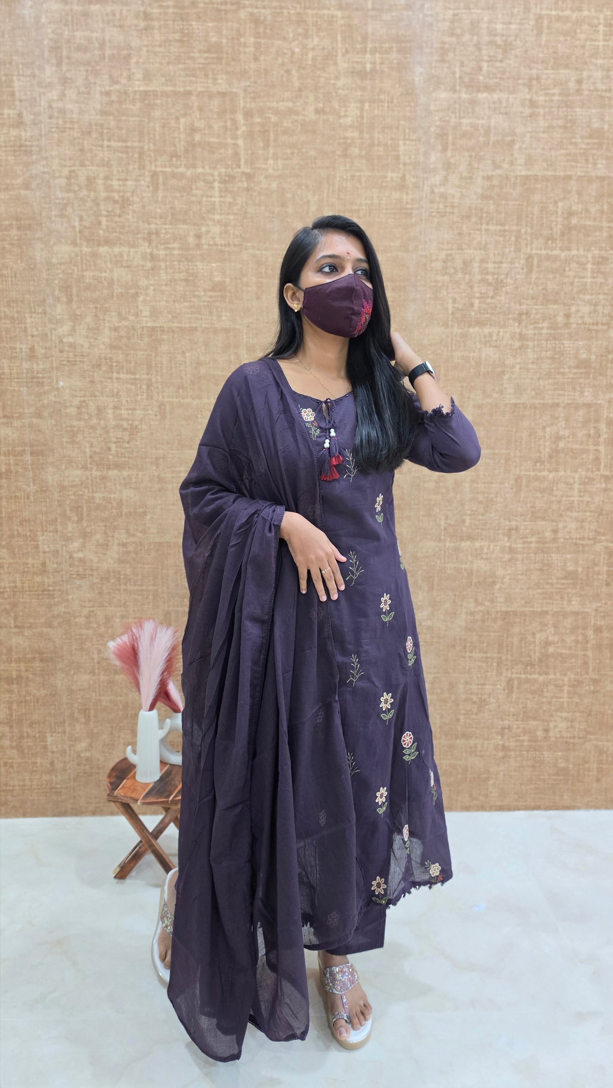 Cotton salwar set(12418)
