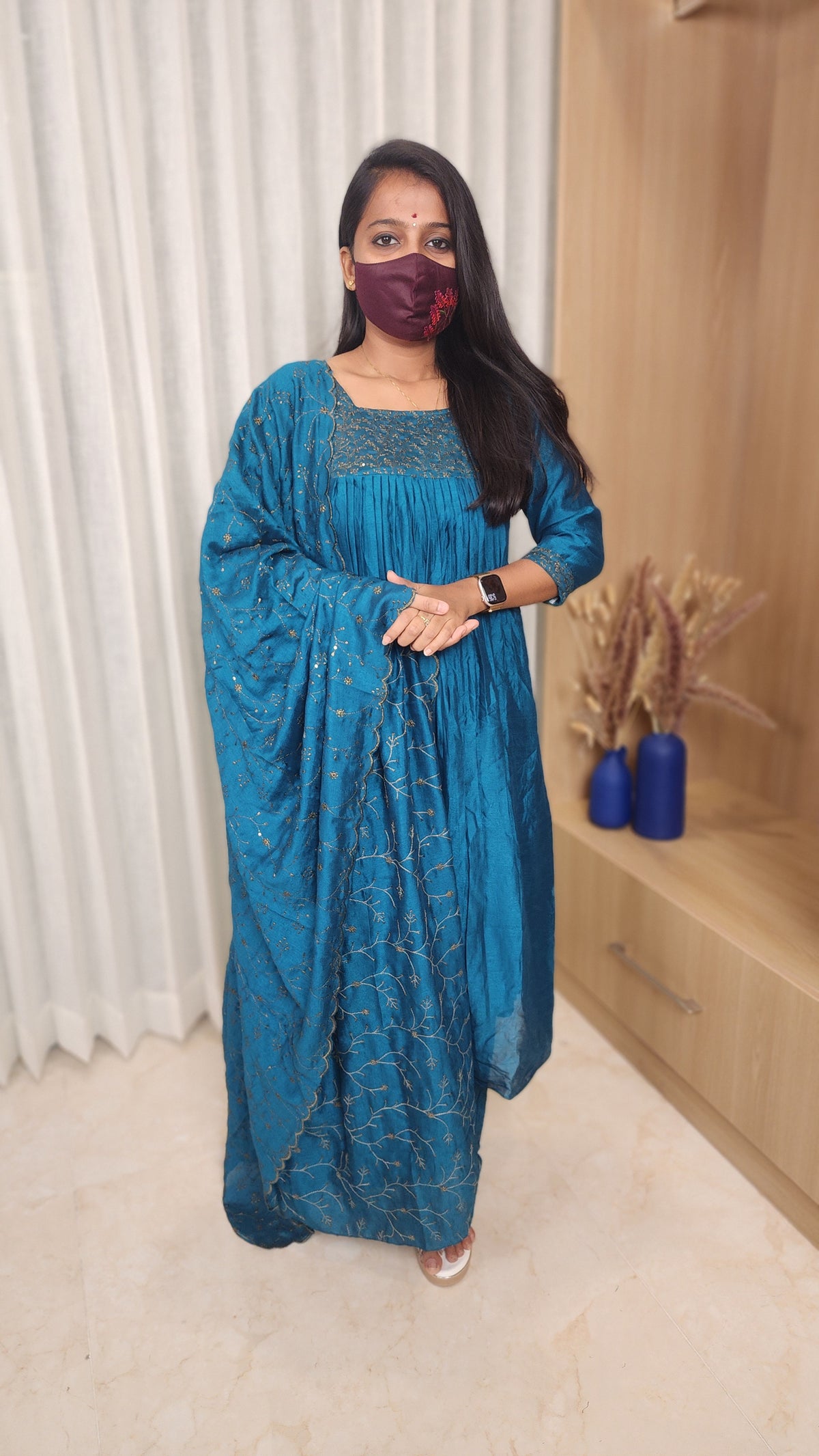 Anarkali Salwar set (10857)c4