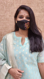 Salwar Set (kurti+Dupatta) (9637)c