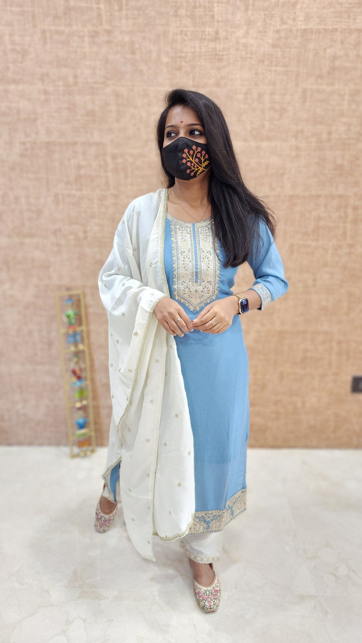 Ethnic Salwar Set (9623)