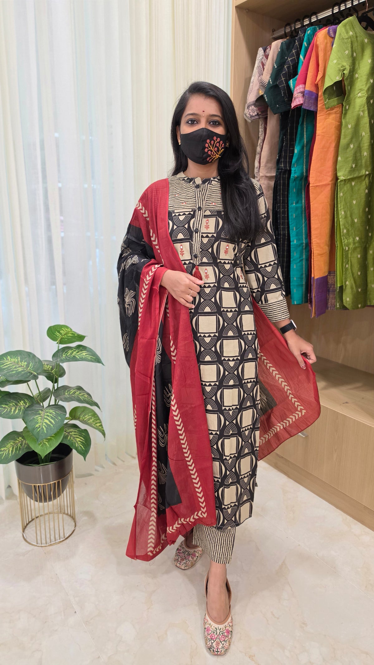 Cotton salwar set(12182)