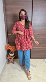 Peplum top (11313)