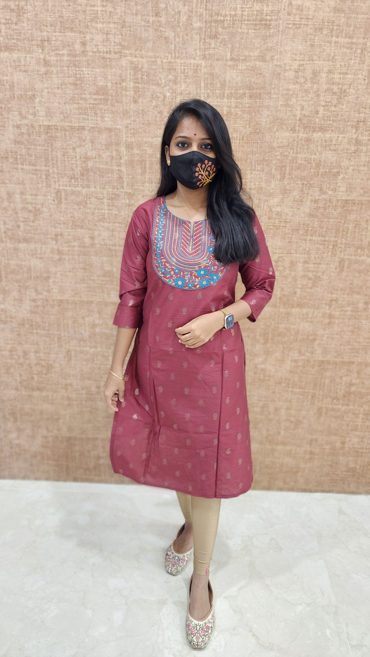 Office Wear - Embroidery (9163)