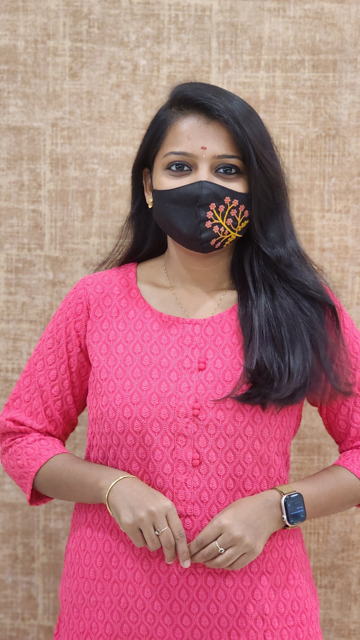 Chikankari Kurti (4555)