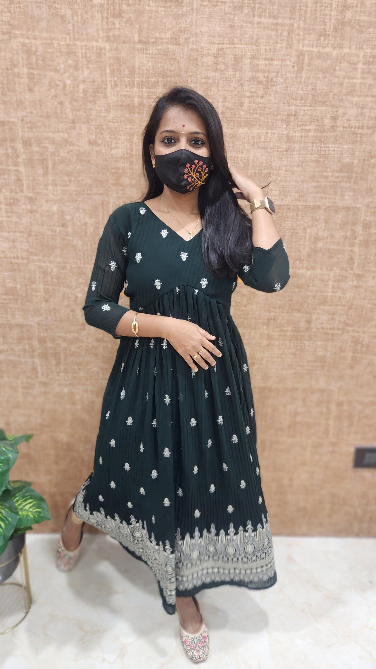 Aliya cut kurti (9184)