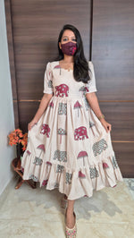 Western wear frock(11302)