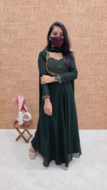 Ethnic Salwar set(Kurti+Dupatta)(12309)