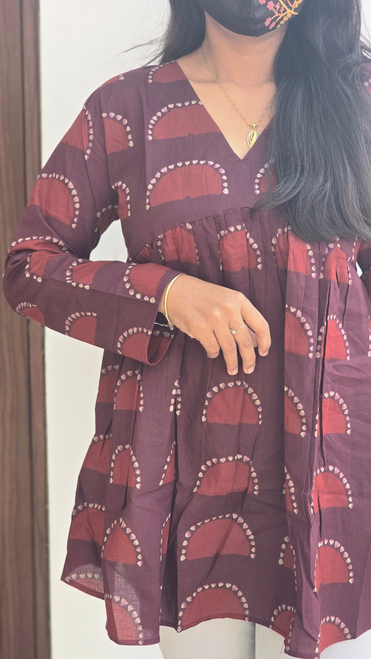 Peplum top (11178)
