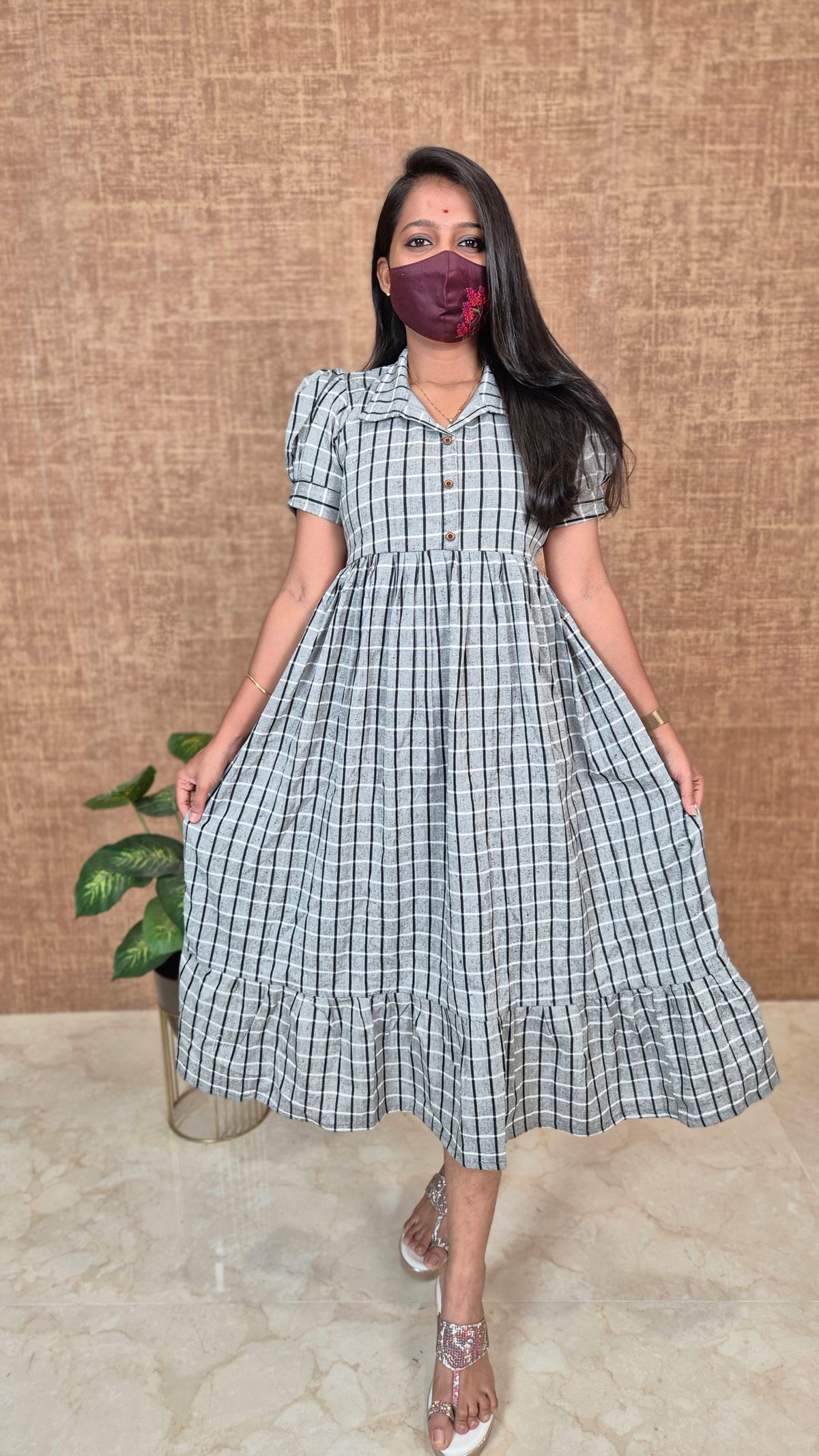 Western wear frock(11396)