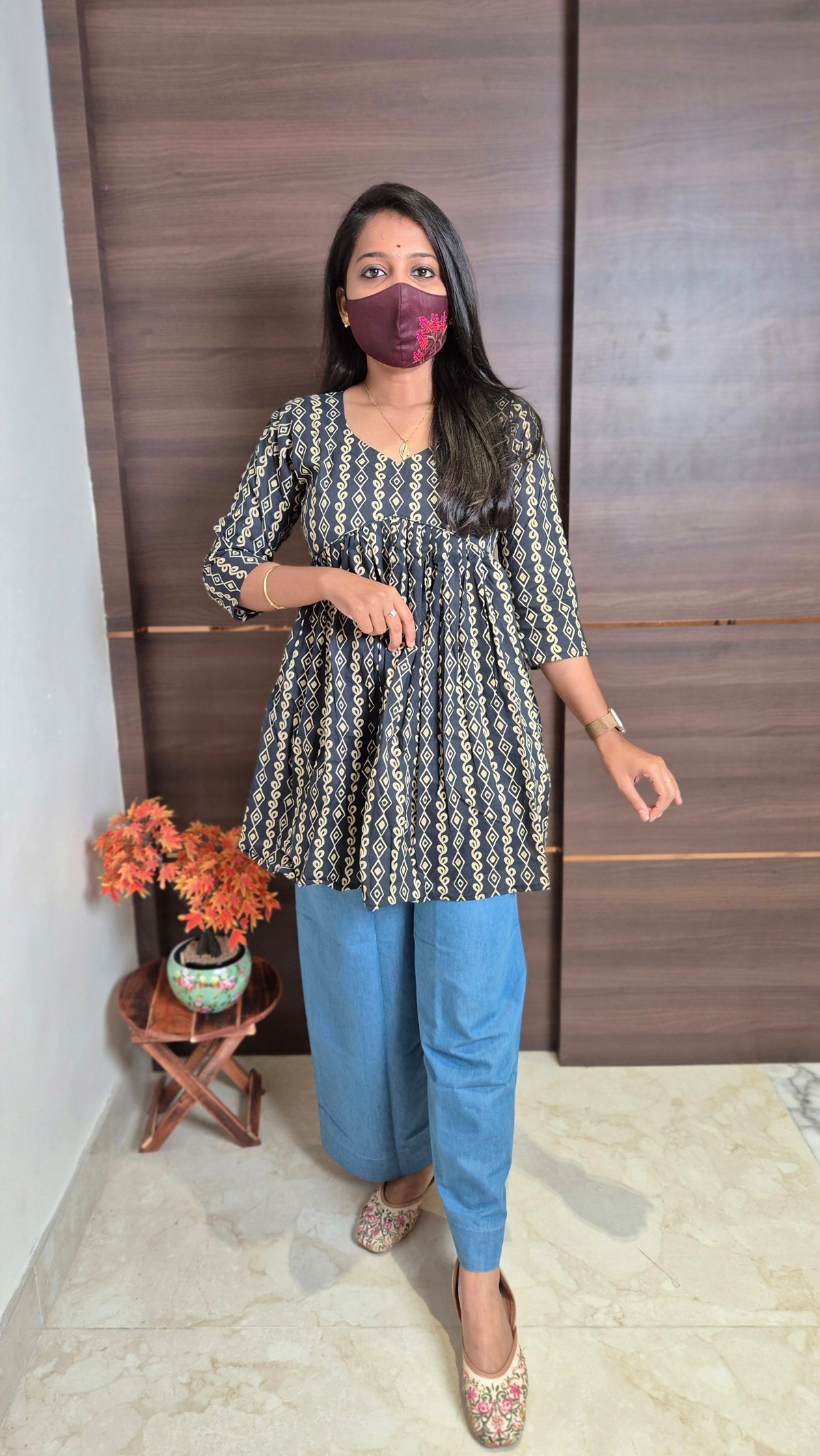 Peplum top (11312)