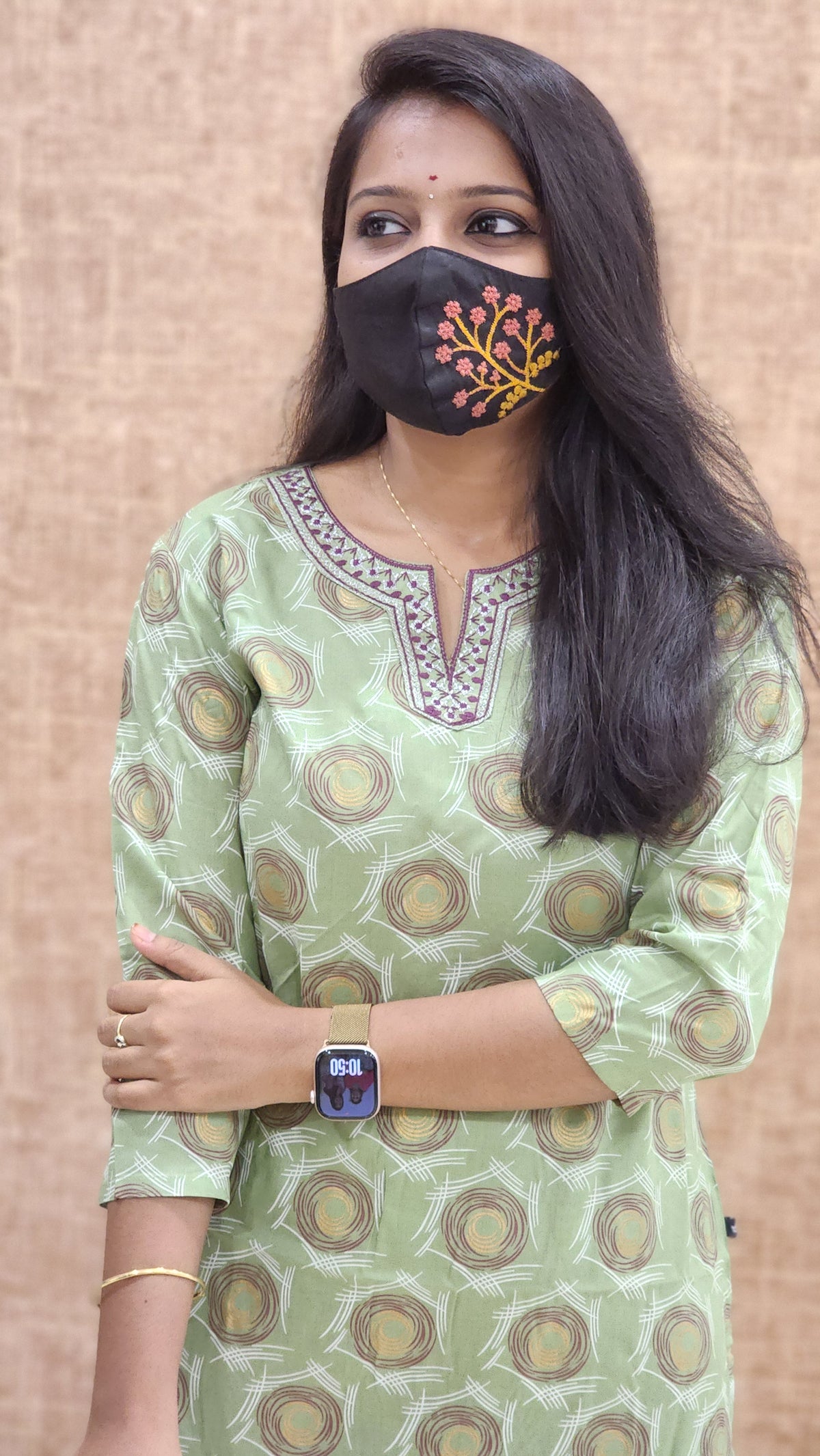 Office Wear - Embroidery (9696)