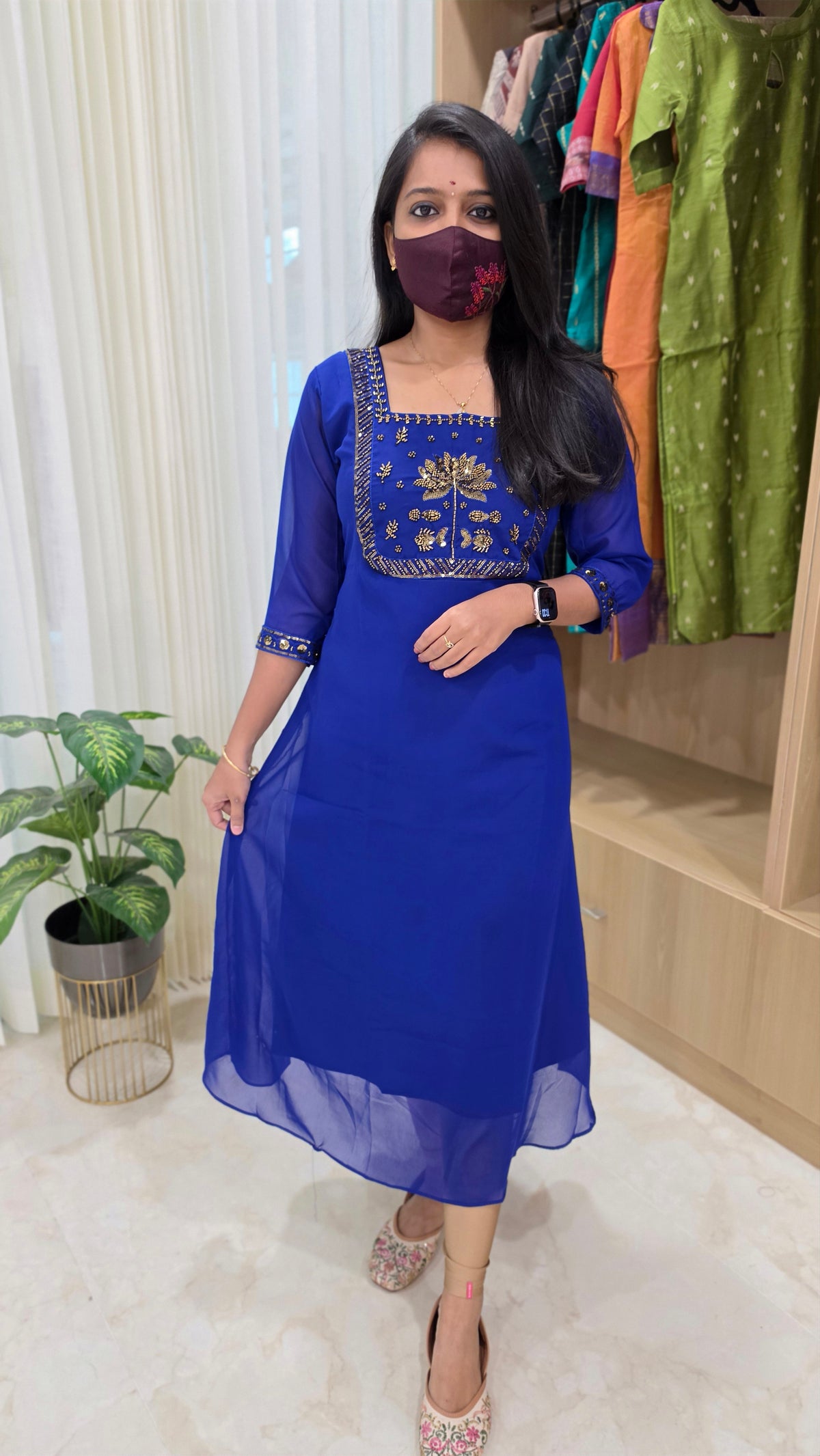 Ethnic kurti(12135)