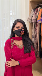 Thara Salwar Set (Kurti+Dupatta) (11991)