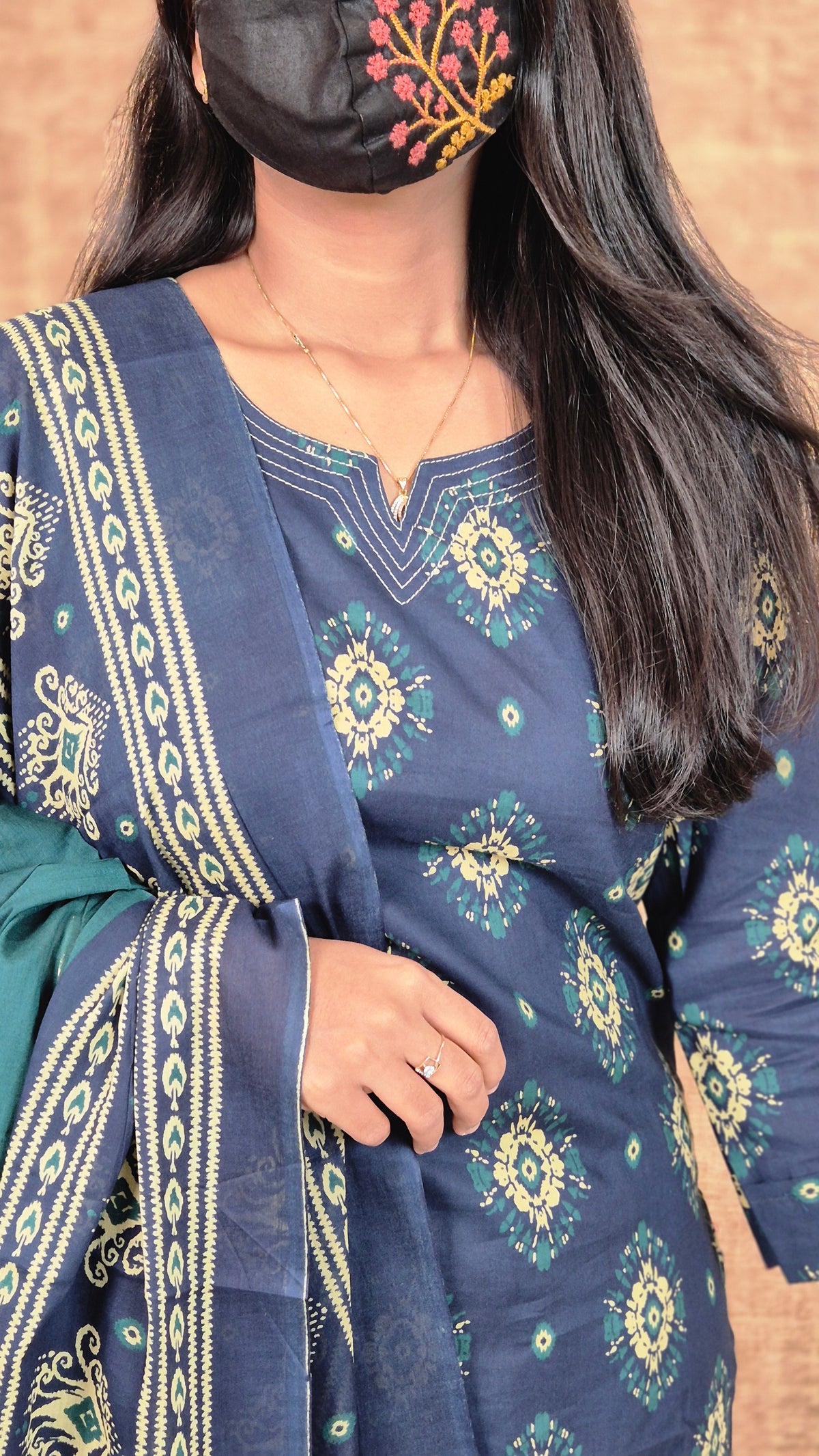 Cotton salwar set (11206)