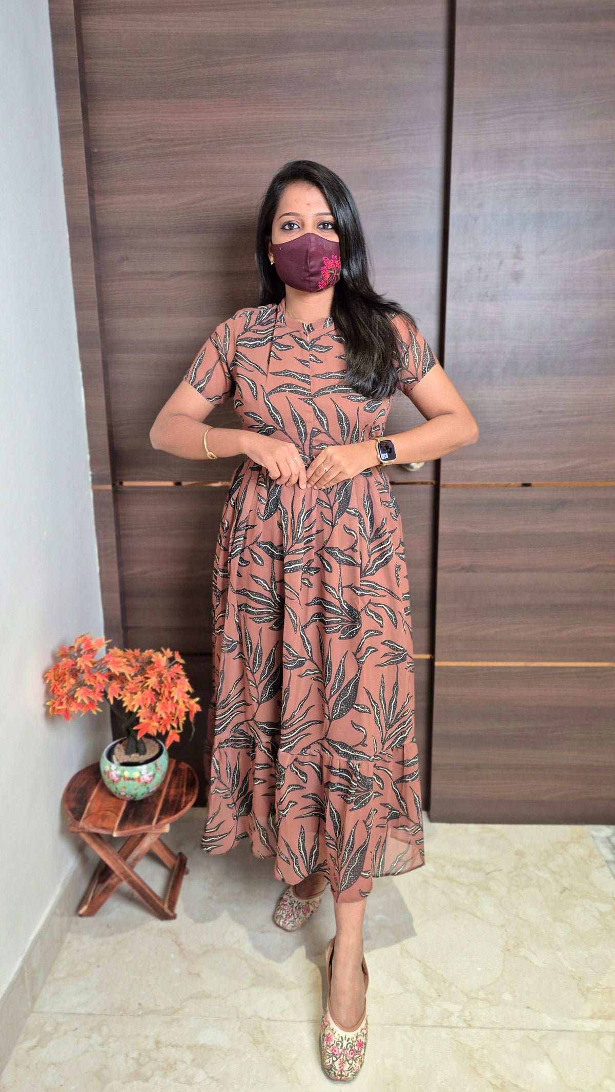 Western wear frock(11496)