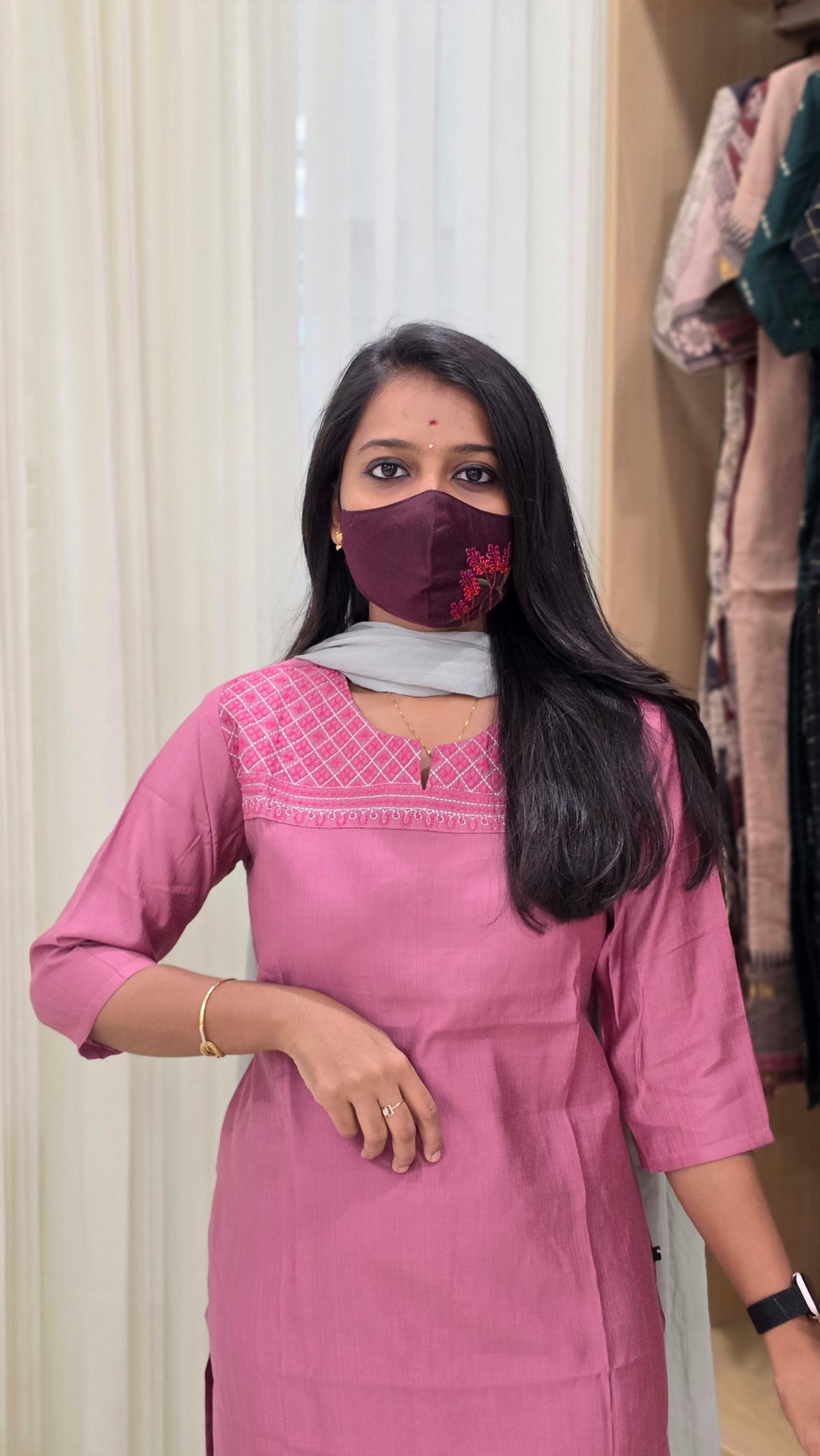 Office Wear - Embroidery(12111)