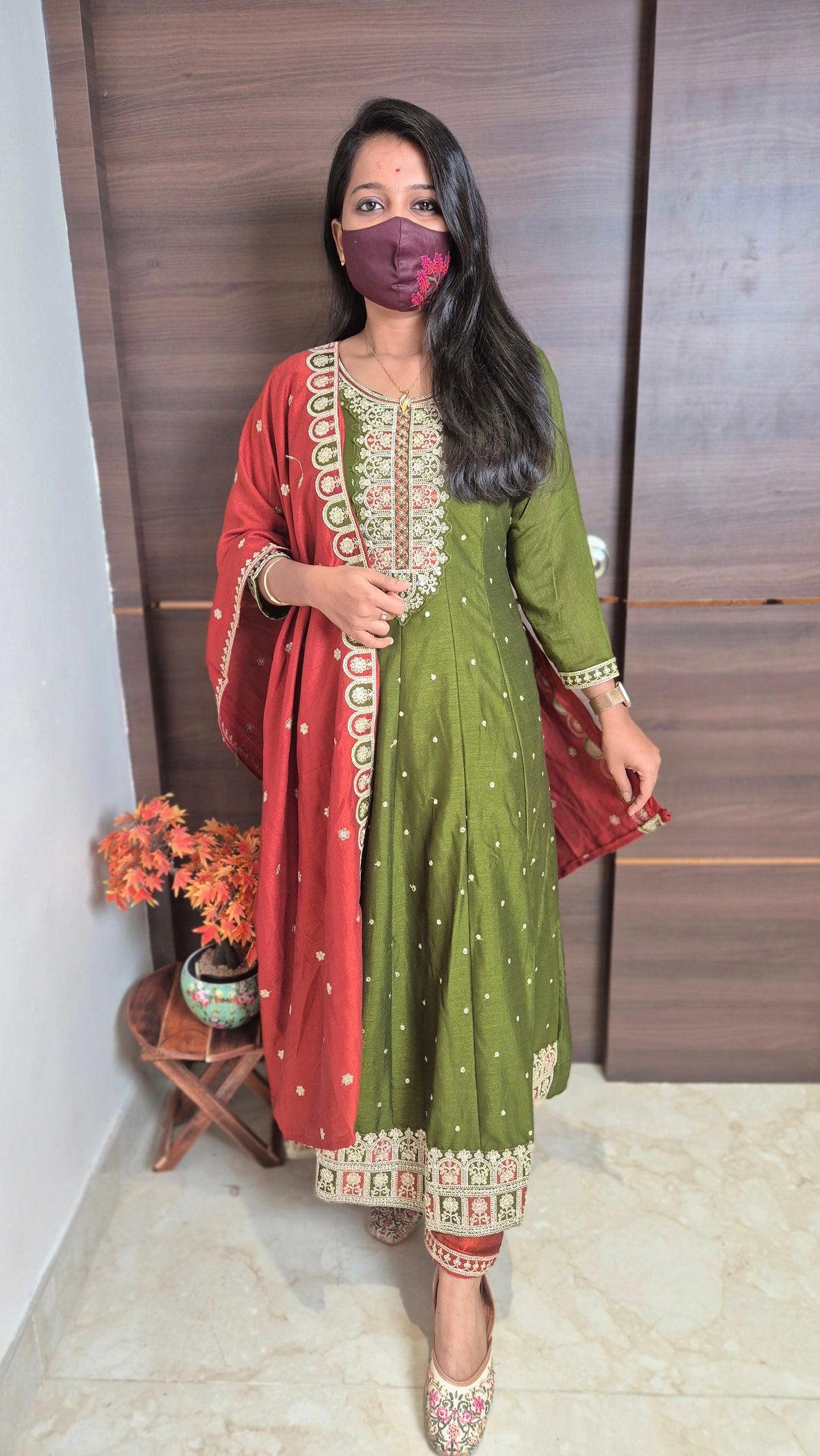 Anarkali Salwar Set(11329)