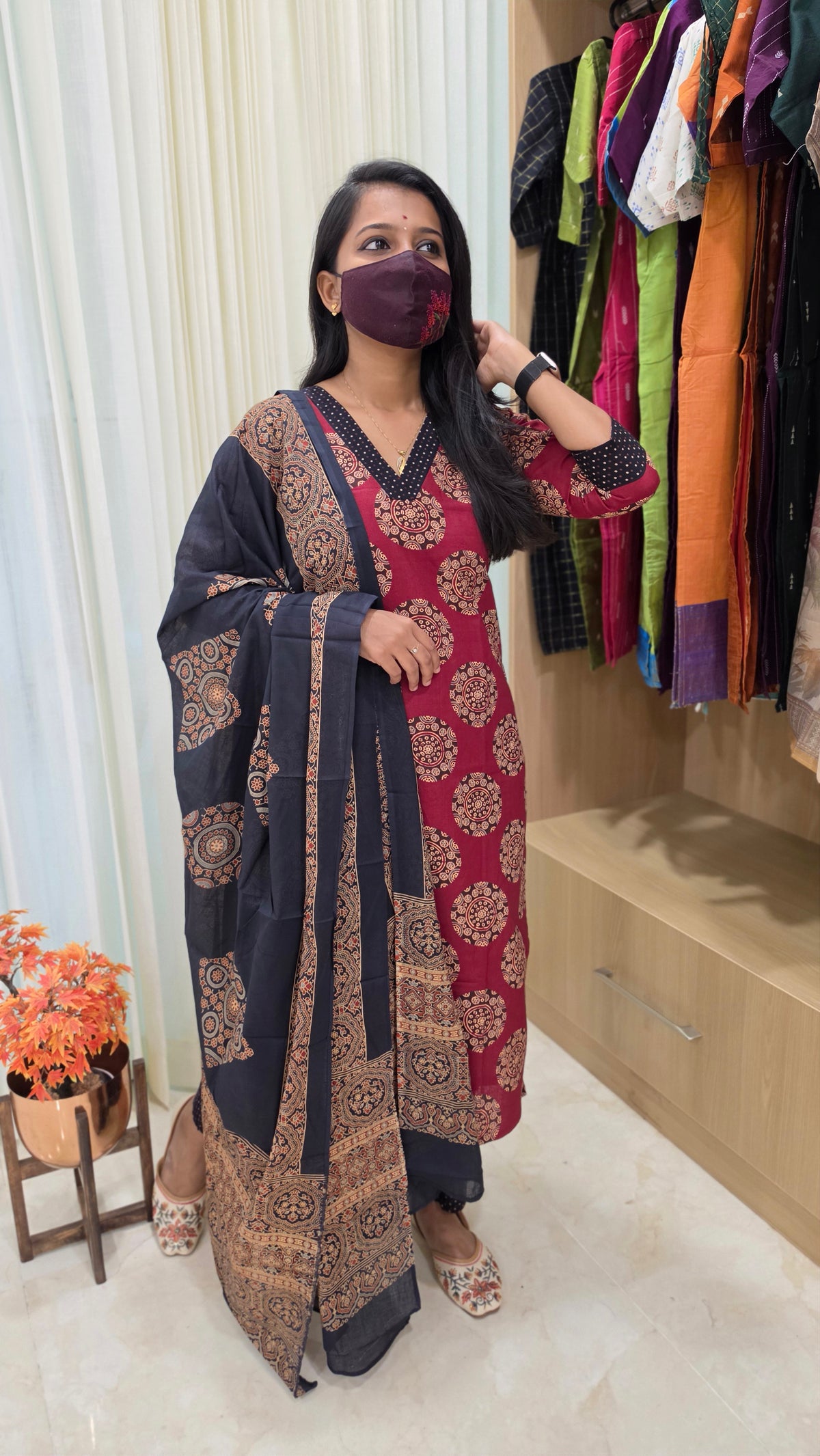 Cotton salwar set(13337)