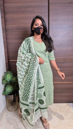 Handloom Cotton Salwar set(11221)