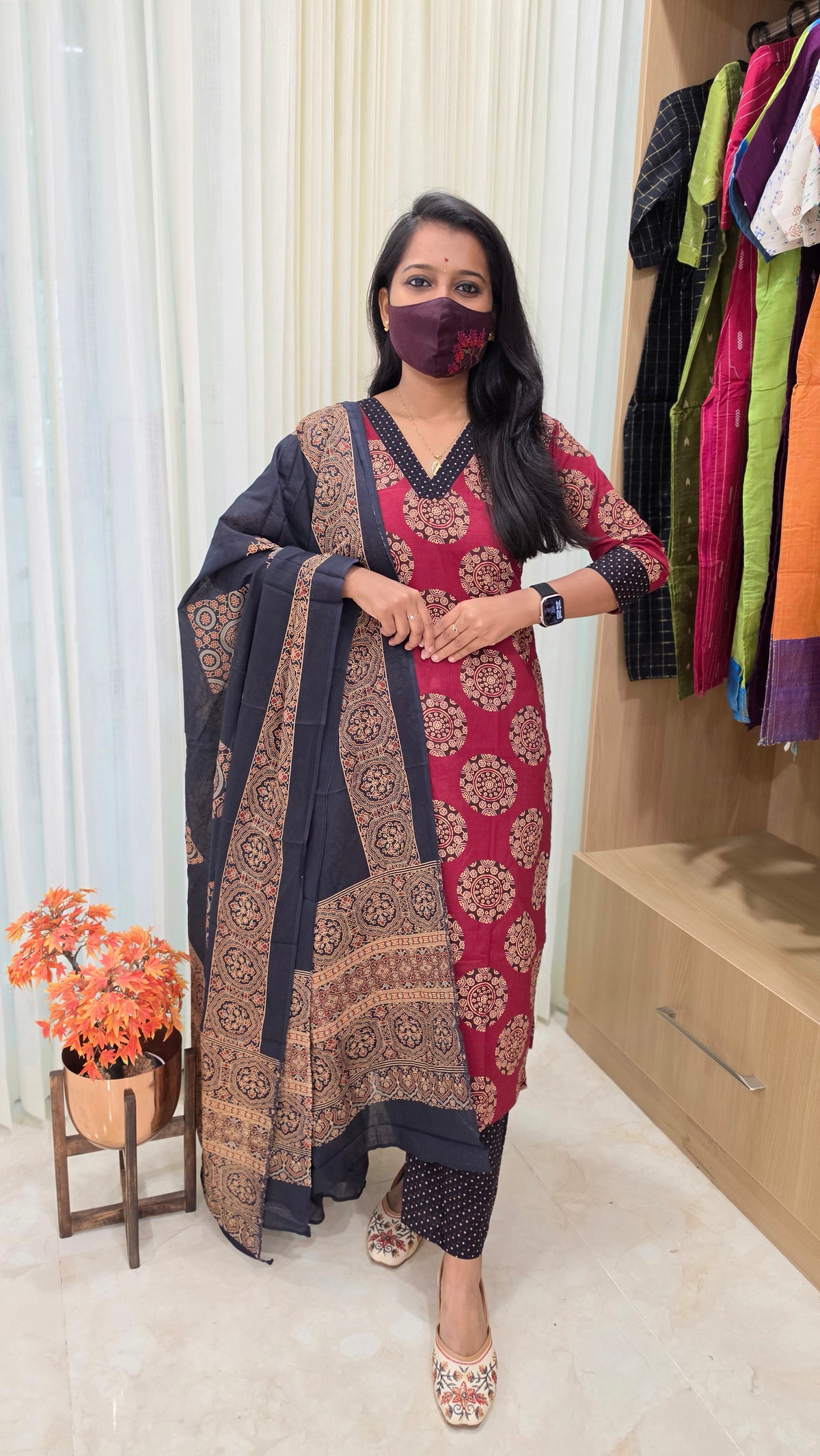 Cotton salwar set(13337)
