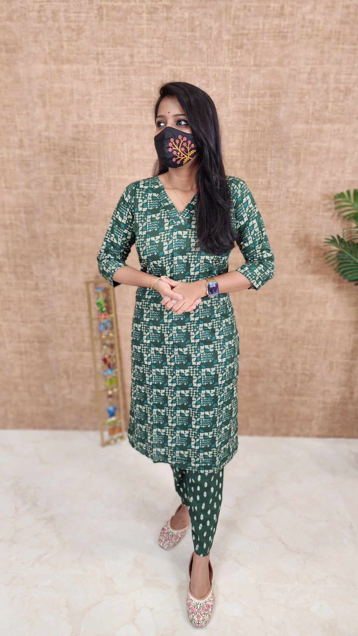 Cord Set (pant & top)(9943)