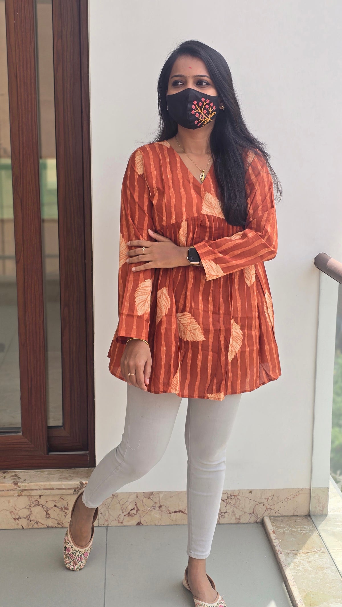 Peplum top (11177)