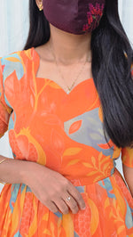 Western wear frock(13291)