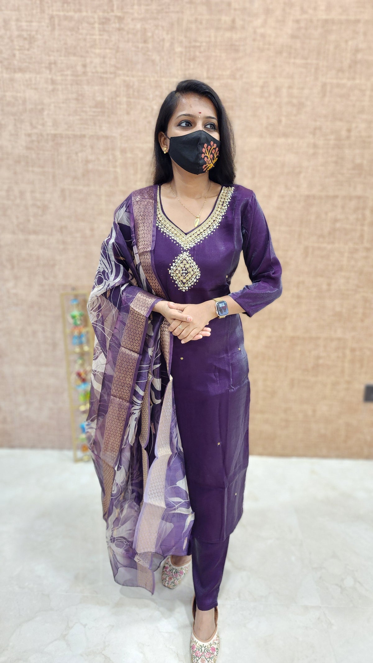 Ethnic Salwar Set (9622)