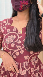 Western wear frock(13289)