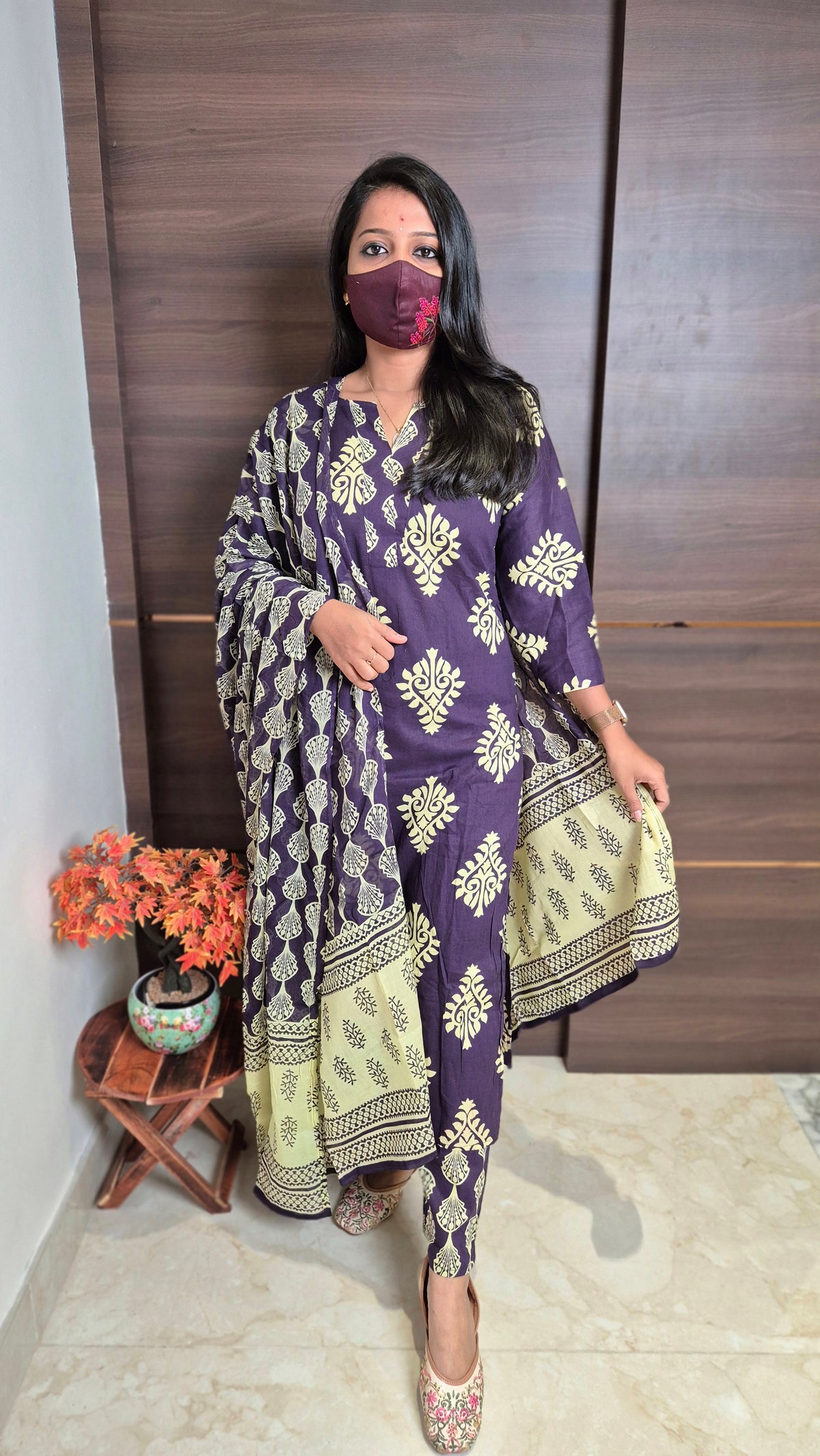 Cotton salwar set(11499)