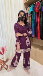 Cord set (pant & top)(12020)