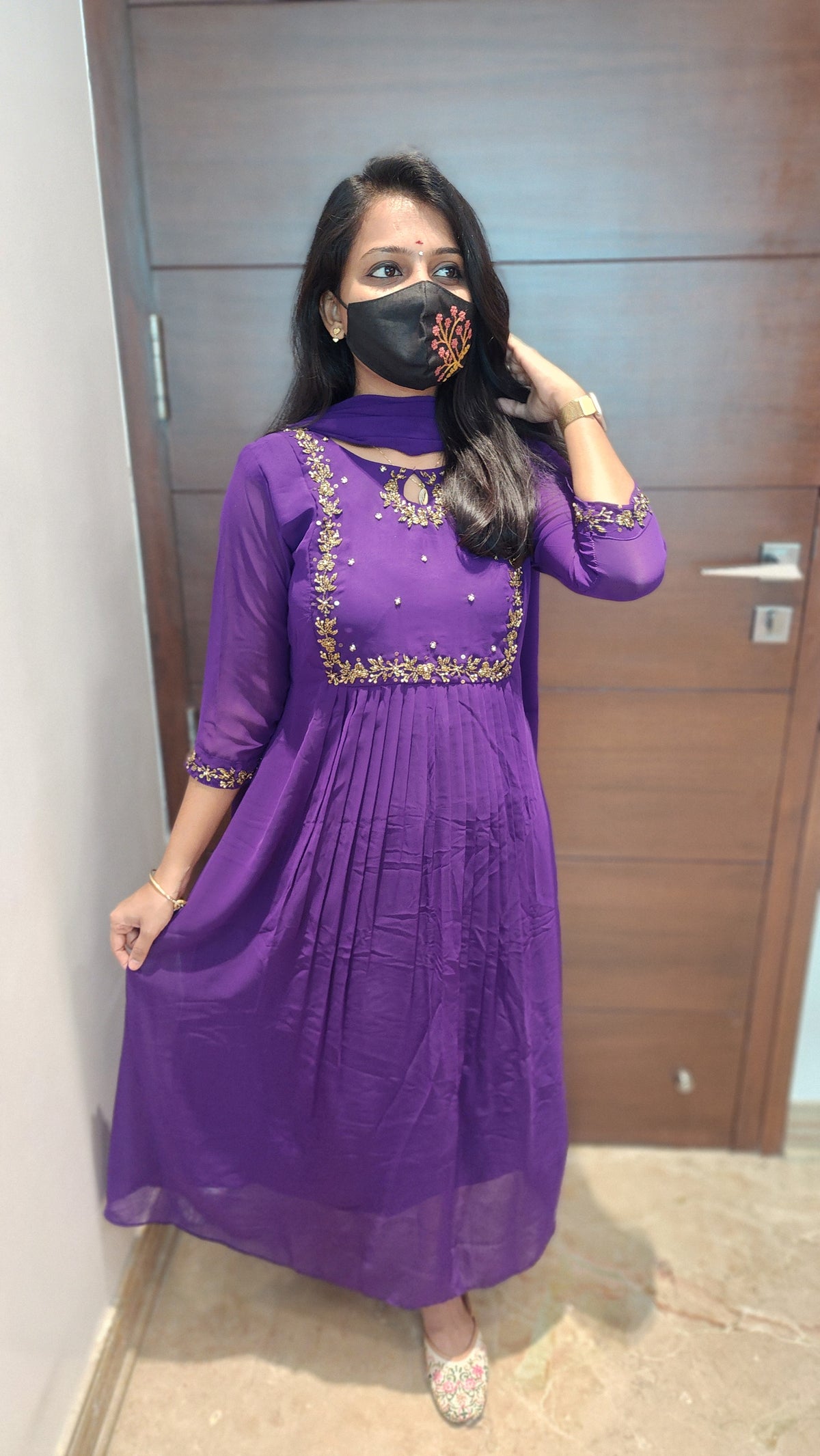 Ethnic Salwar Set (8411)