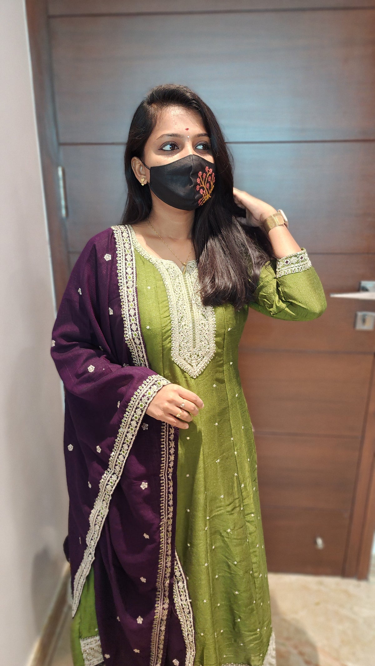 Festive Set-Anarkali Salwar Set (8938)