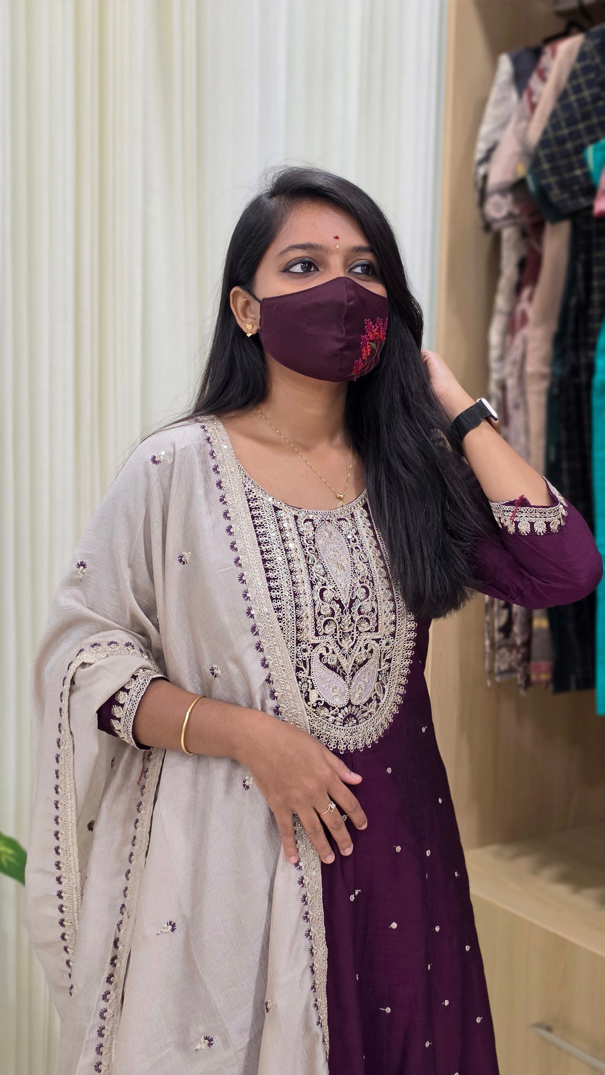 Ethinic Salwar set(12220)